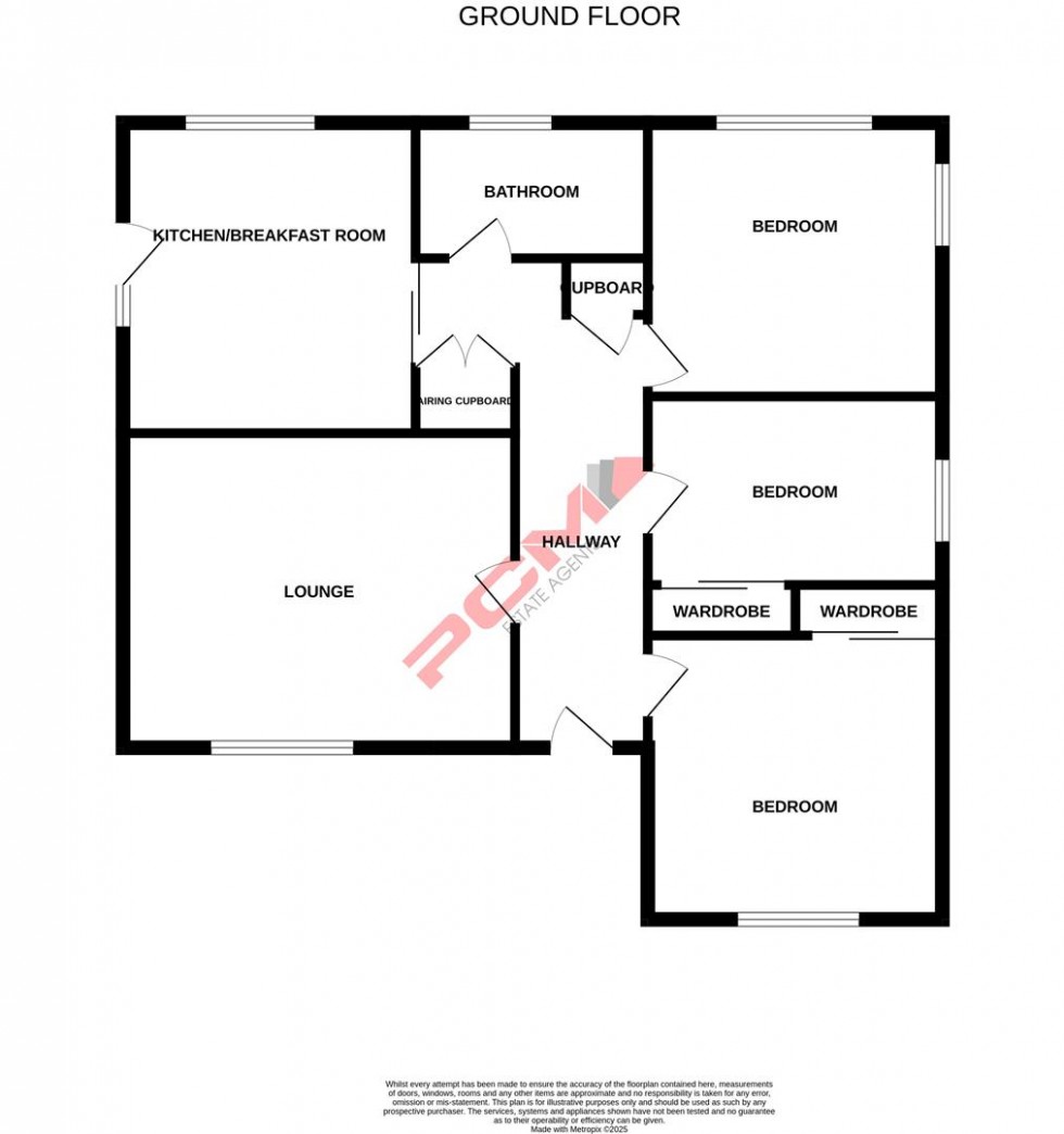 Floorplan for Linley Drive, Hastings