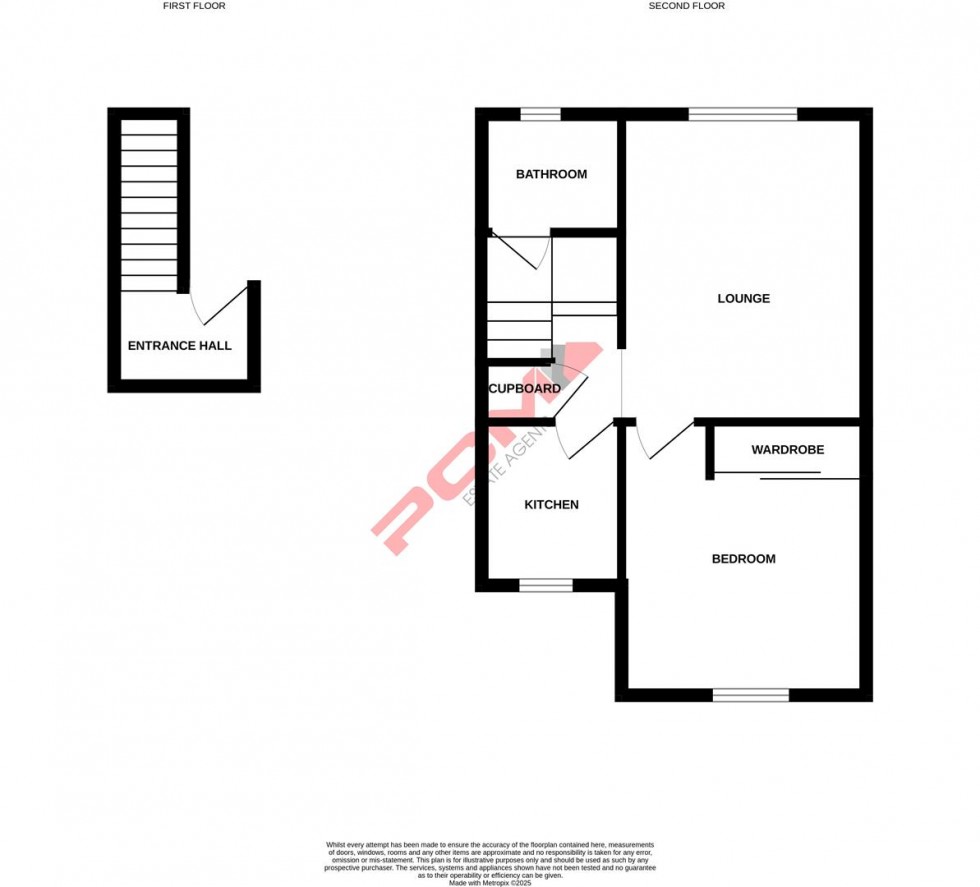 Floorplan for Nelson Road, Hastings