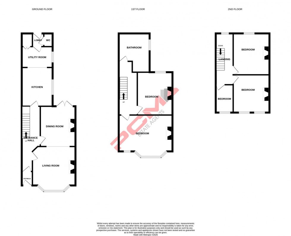 Floorplan for Braybrooke Road, Hastings