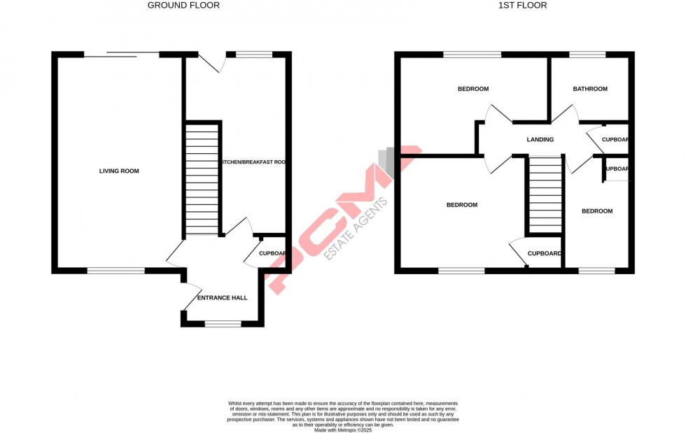 Floorplan for Sydney Close, St. Leonards-On-Sea