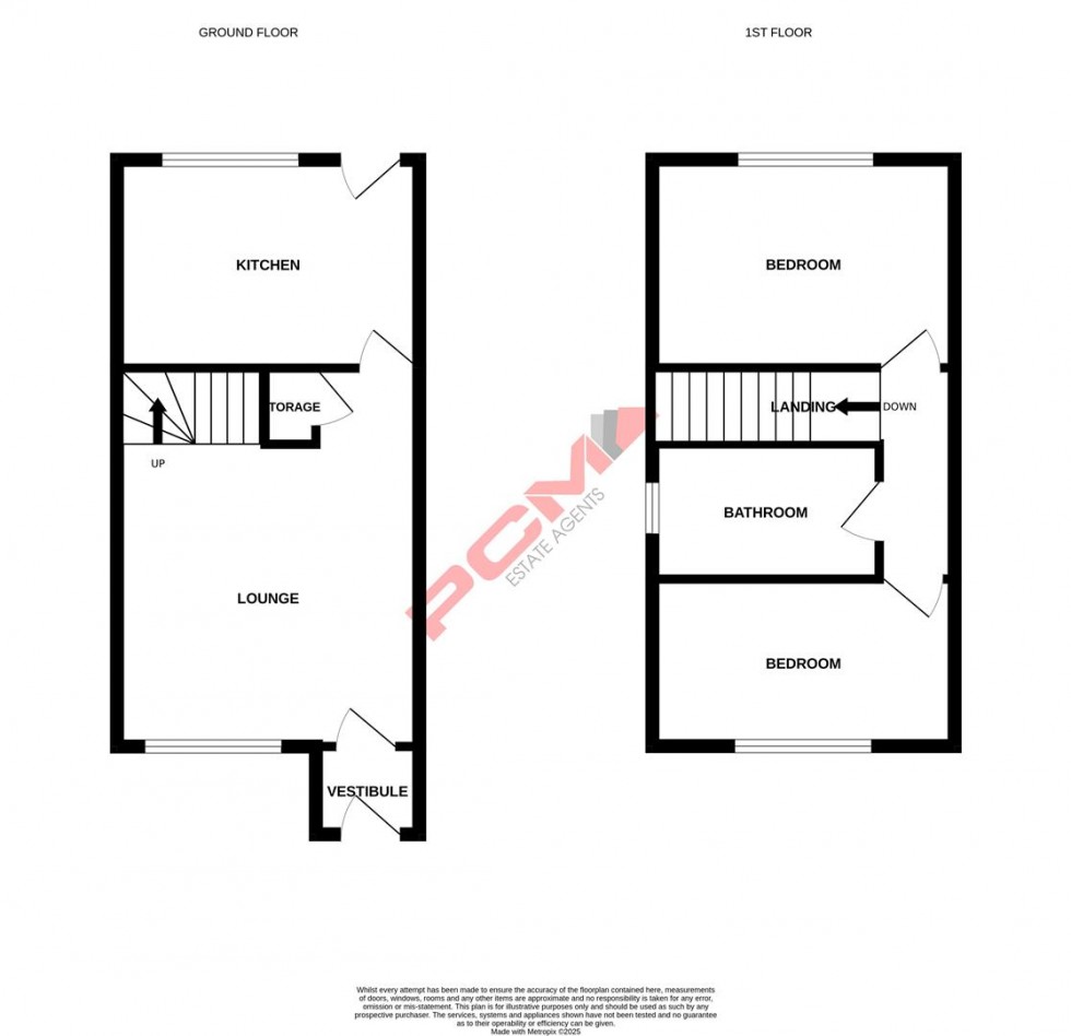 Floorplan for Warren Close, St. Leonards-on-sea