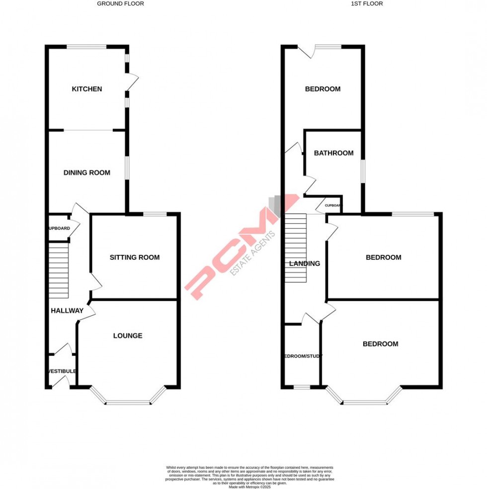 Floorplan for Milward Crescent, Hastings