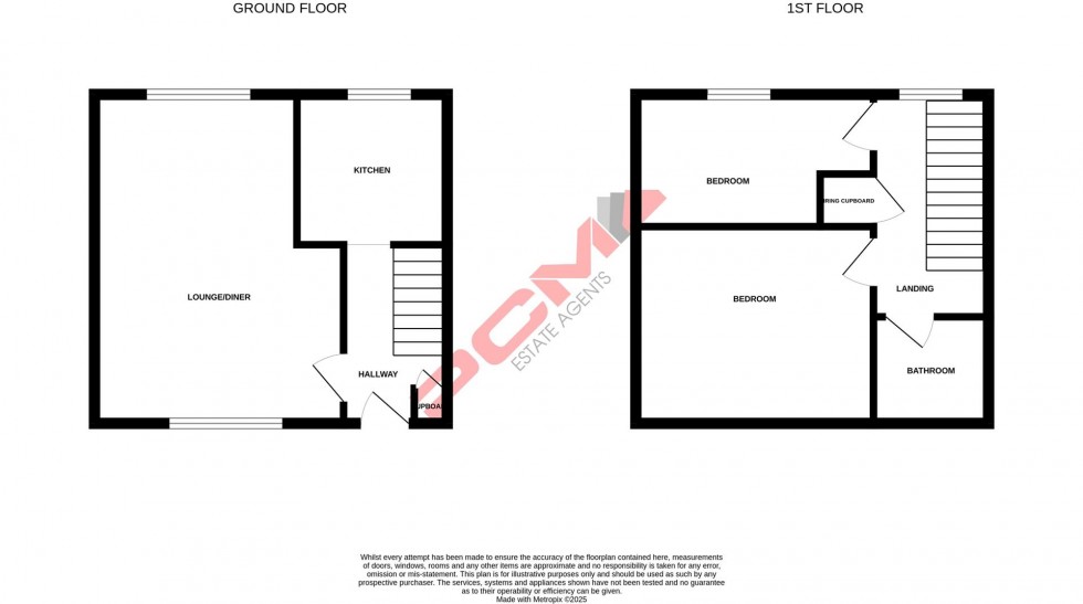 Floorplan for Becket Mews, Old School Path, Hastings