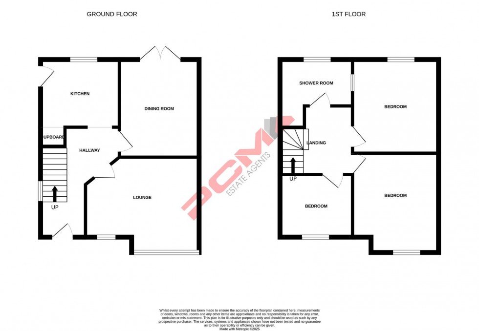 Floorplan for Oxford Road, St. Leonards-On-Sea