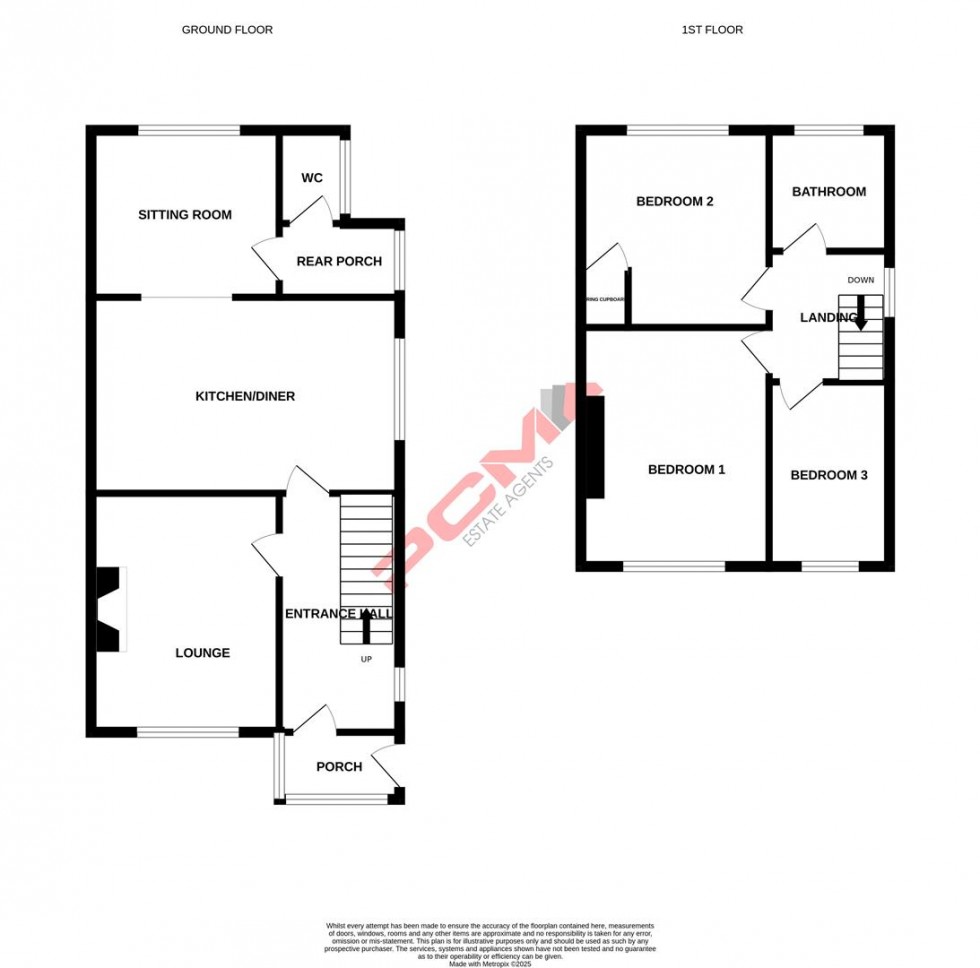Floorplan for Elphinstone Road, Hastings