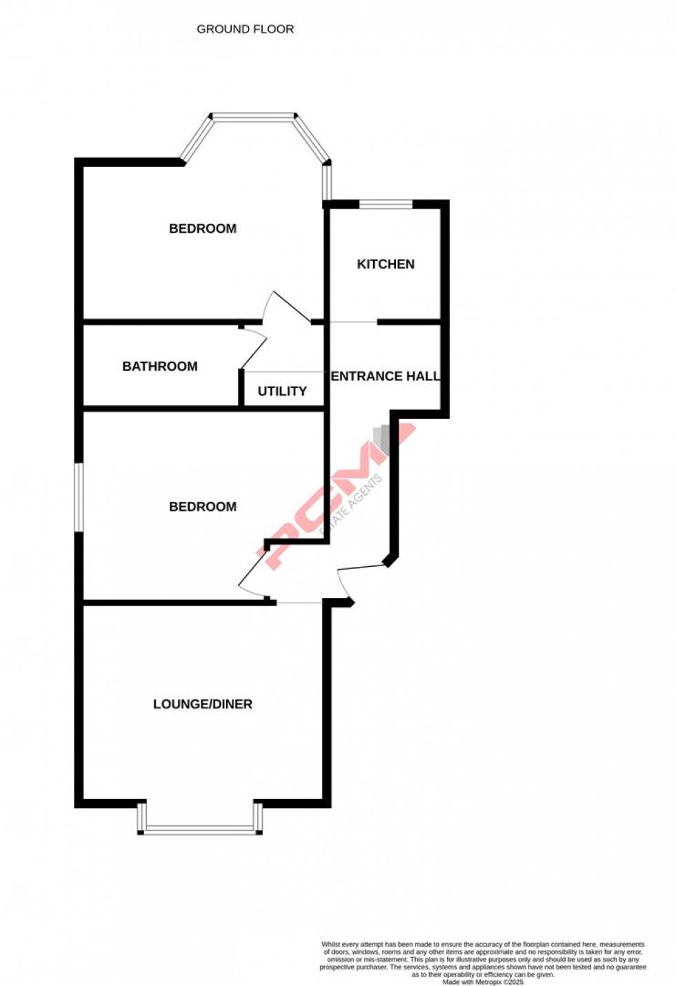 Floorplan for London Road, St. Leonards-On-Sea