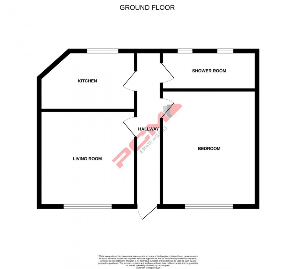 Floorplan for East Ascent, St. Leonards-On-Sea