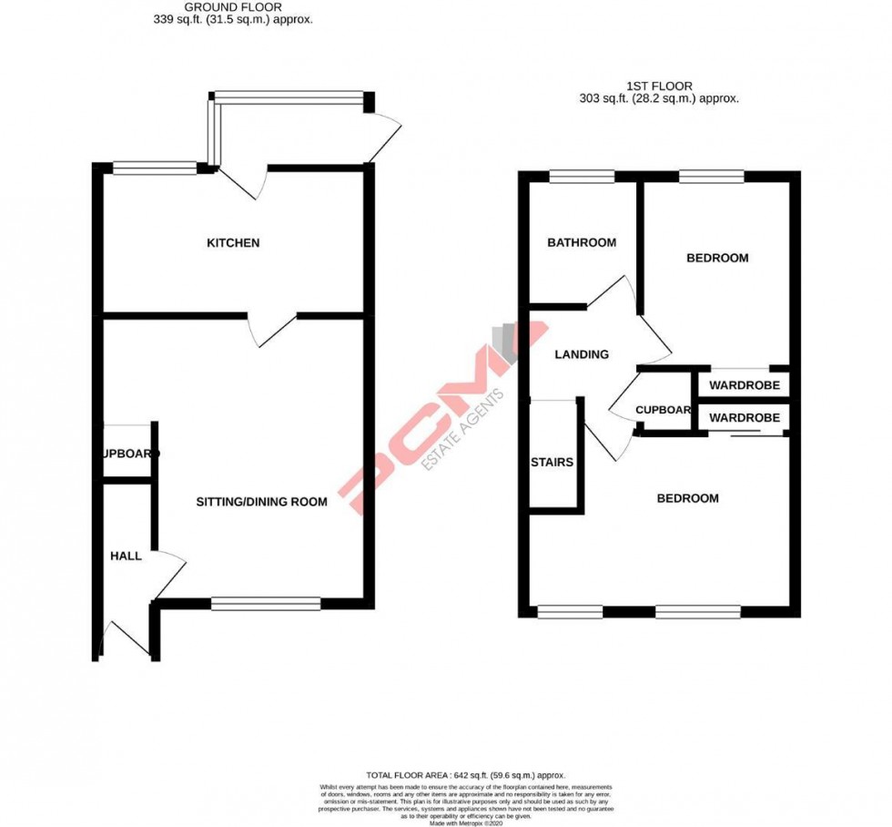 Floorplan for Drapers Way, St. Leonards-On-Sea