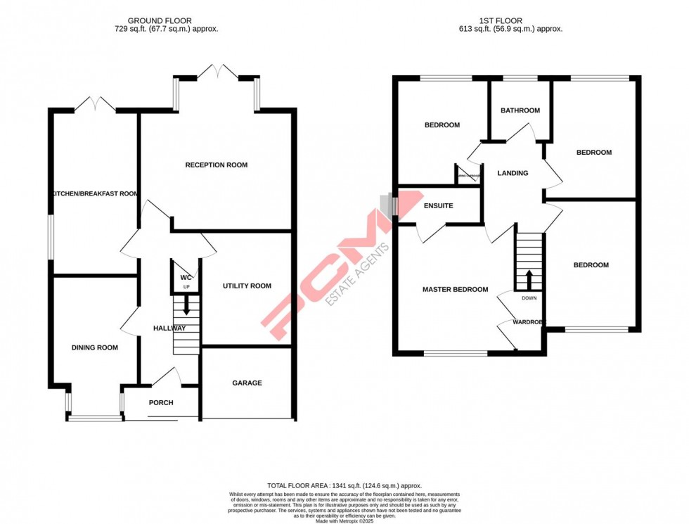 Floorplan for Ticehurst Close, Hastings