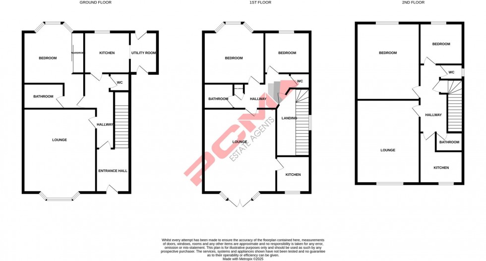Floorplan for Pevensey Road, St. Leonards-On-Sea