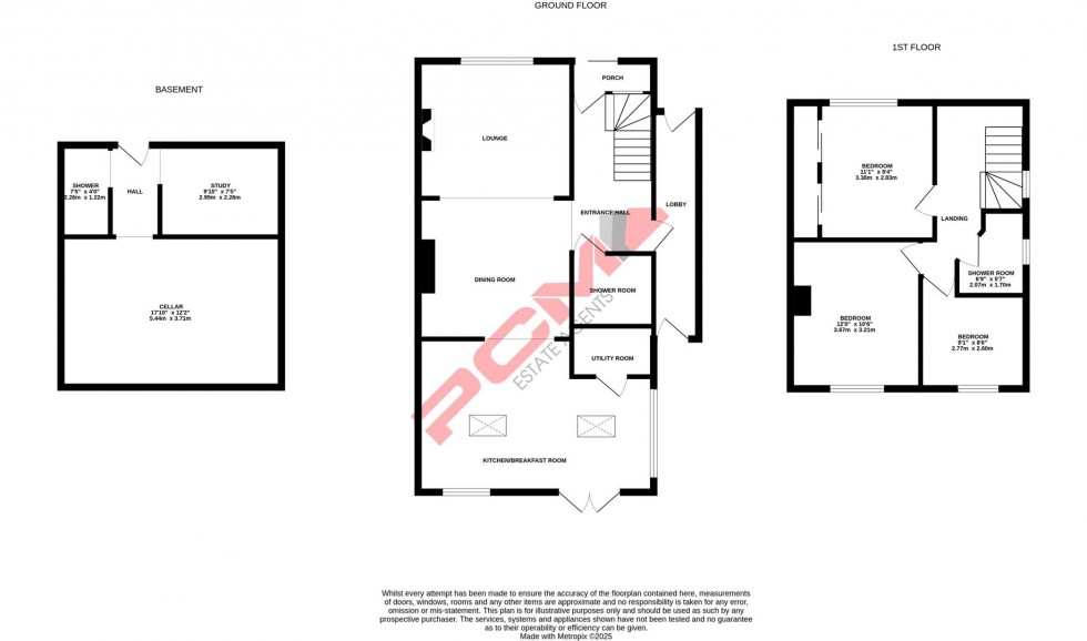 Floorplan for Harold Road, Hastings