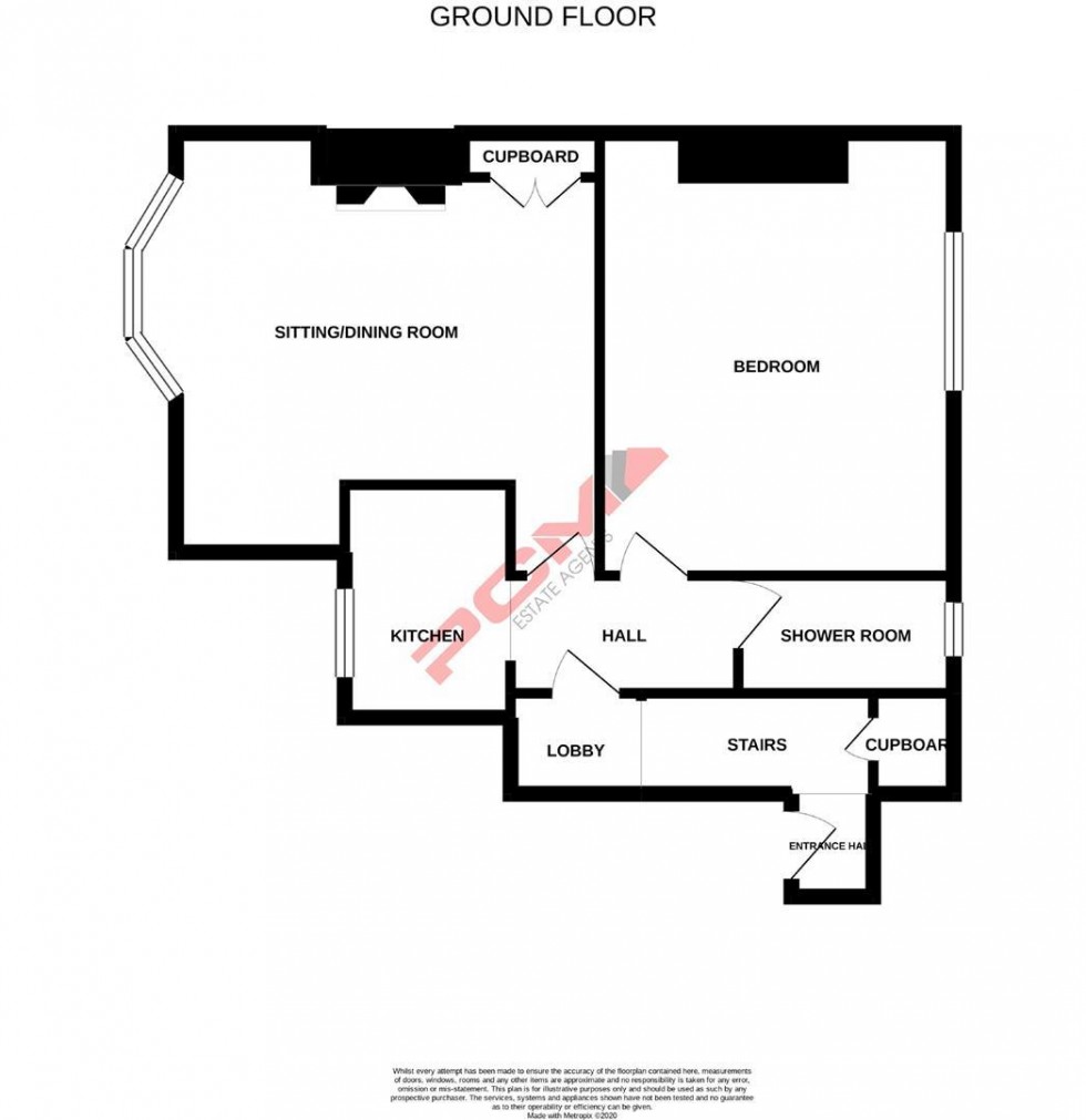 Floorplan for Harold Road, Hastings