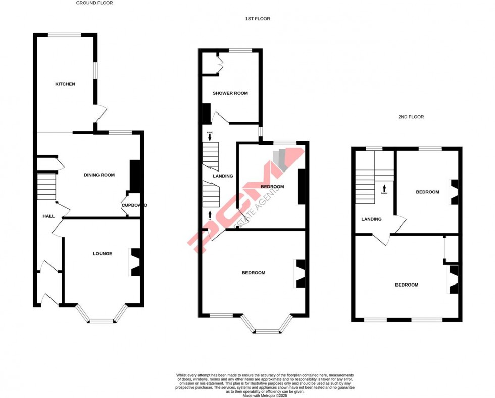 Floorplan for Vicarage Road, Hastings