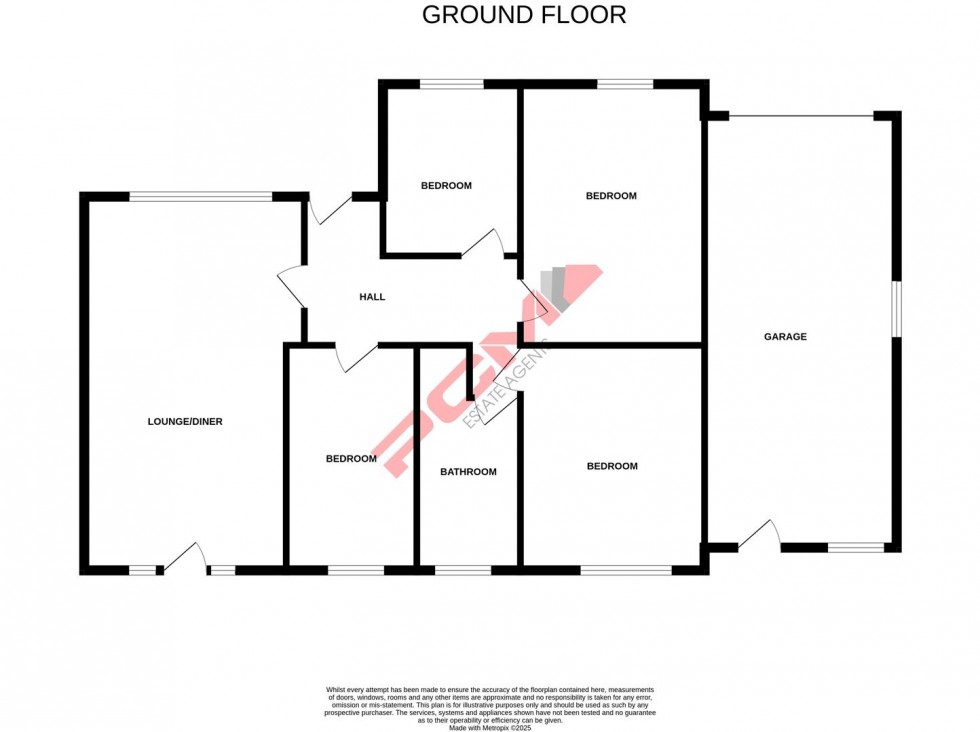 Floorplan for St. Helens Avenue, Hastings