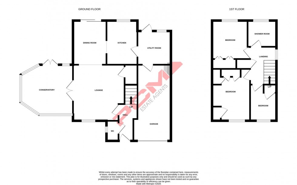 Floorplan for Chalvington Drive, St. Leonards-On-Sea