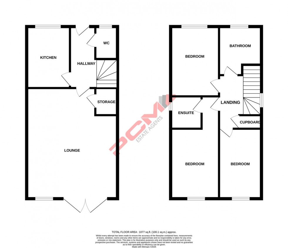 Floorplan for Westfield Lane, St. Leonards-On-Sea