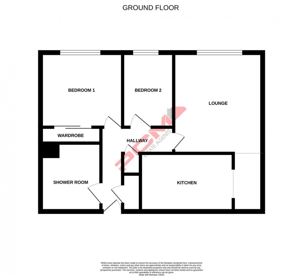 Floorplan for The Bourne, Hastings