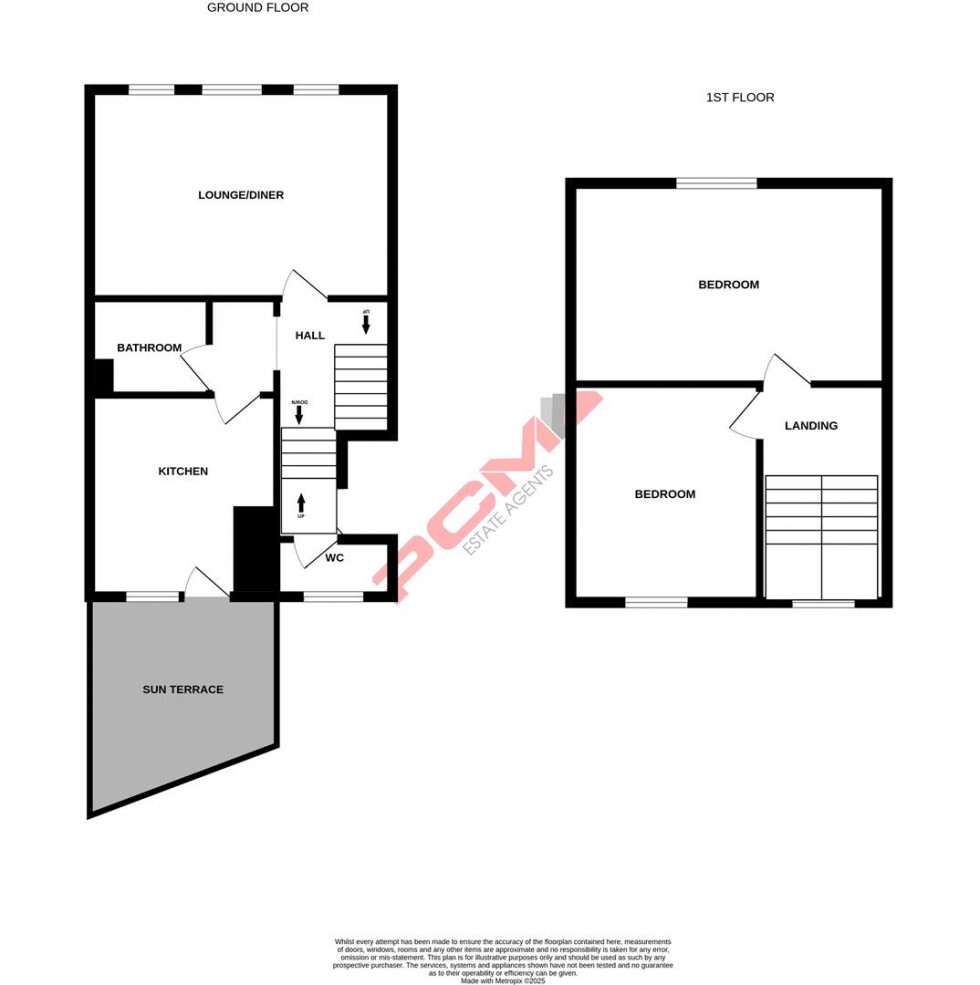 Floorplan for Queens Road, Hastings