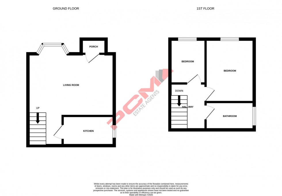 Floorplan for Pinders Road, Hastings