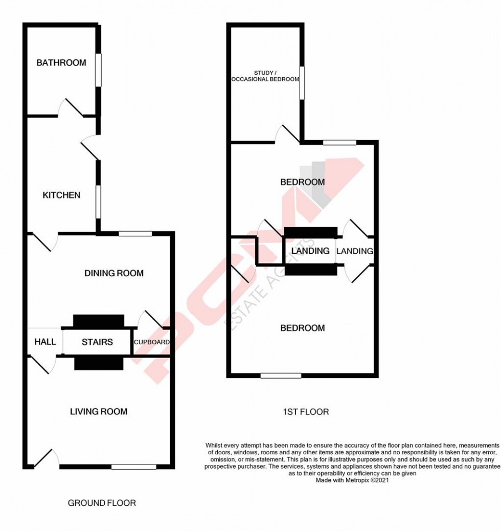 Floorplan for Stone Street, Hastings