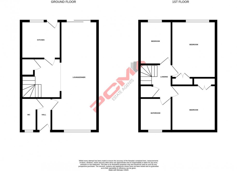 Floorplan for Kenilworth Road, St. Leonards-On-Sea
