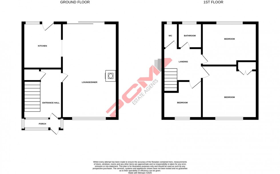 Floorplan for Briers Avenue, Hastings