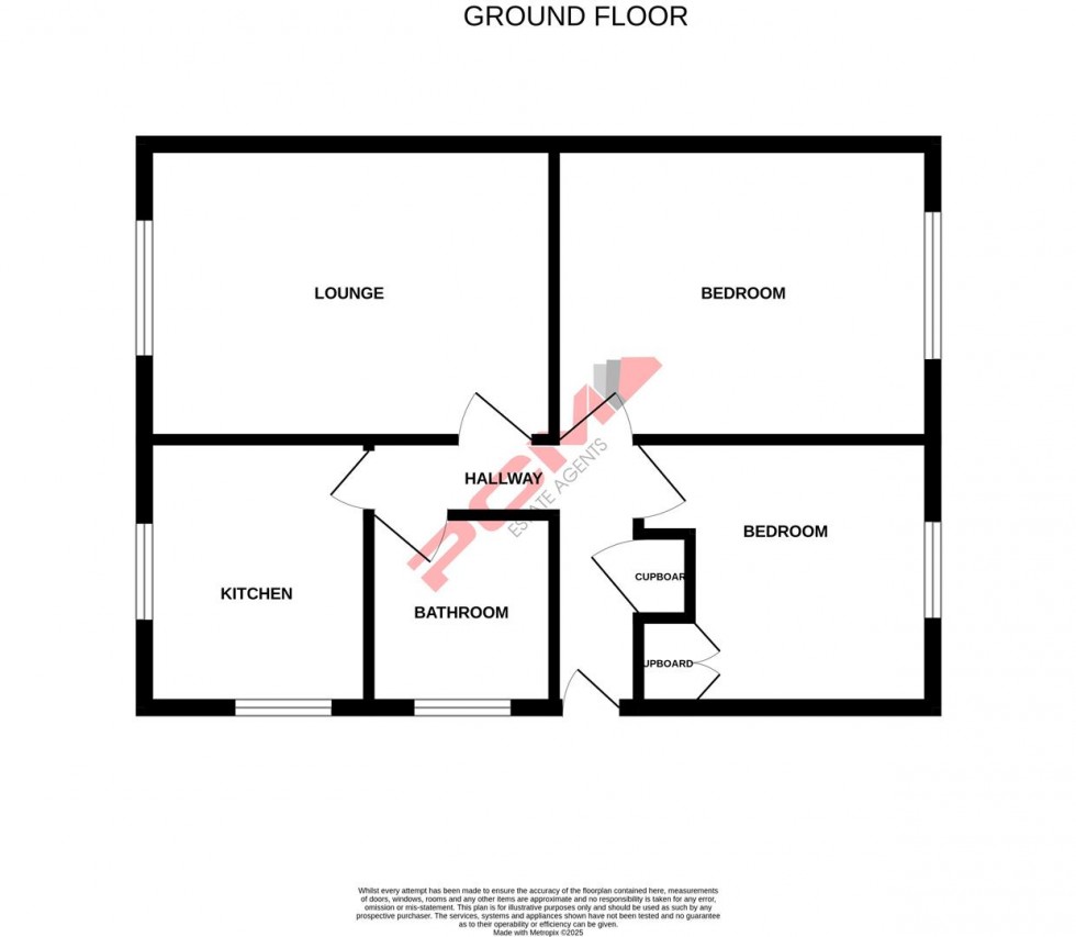 Floorplan for West Hill Road, St. Leonards-On-Sea