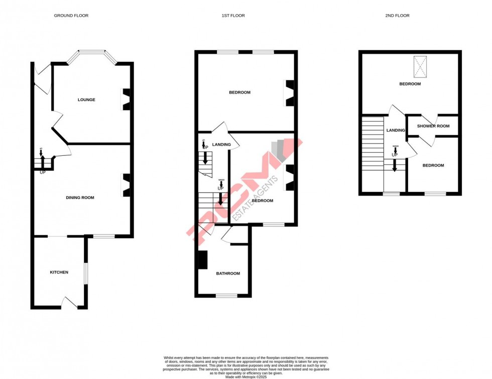 Floorplan for Priory Road, Hastings