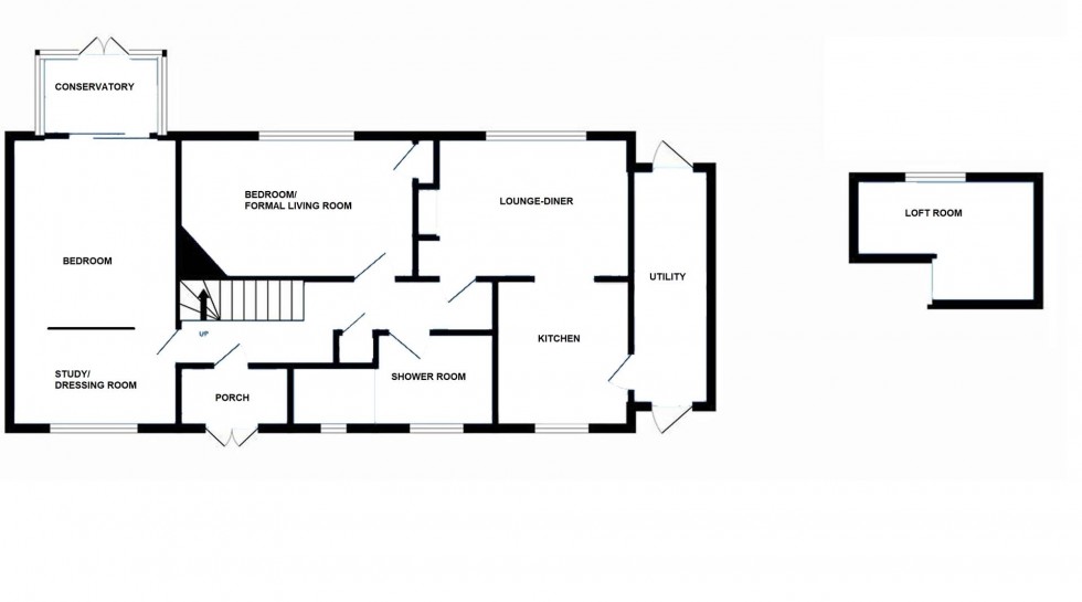 Floorplan for Hastings Road, Battle