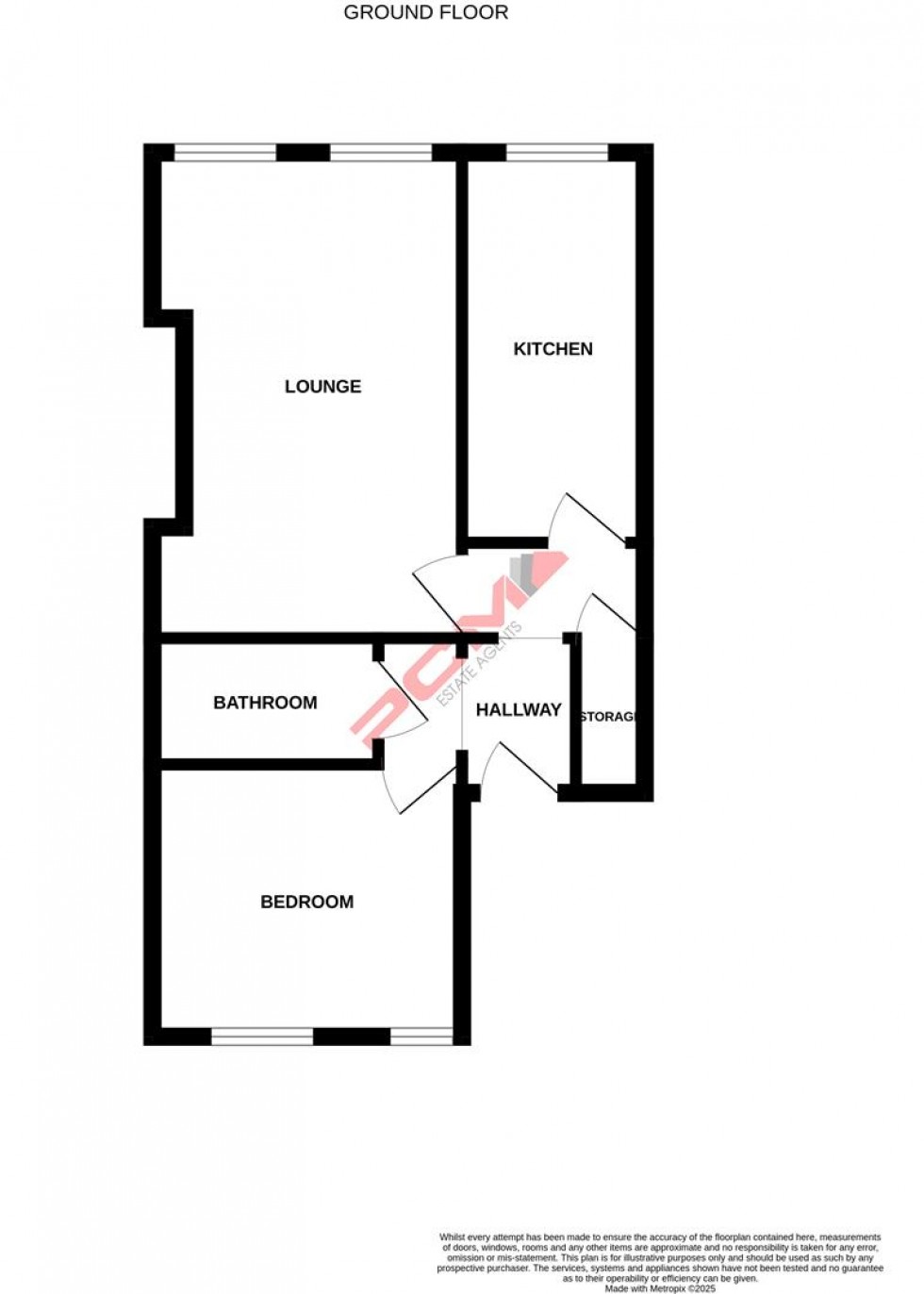 Floorplan for Eversfield Place, St. Leonards-On-Sea