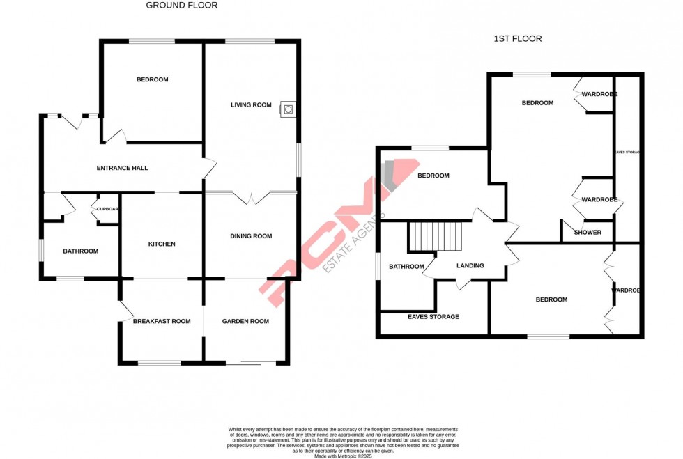 Floorplan for Langham Close, Hastings