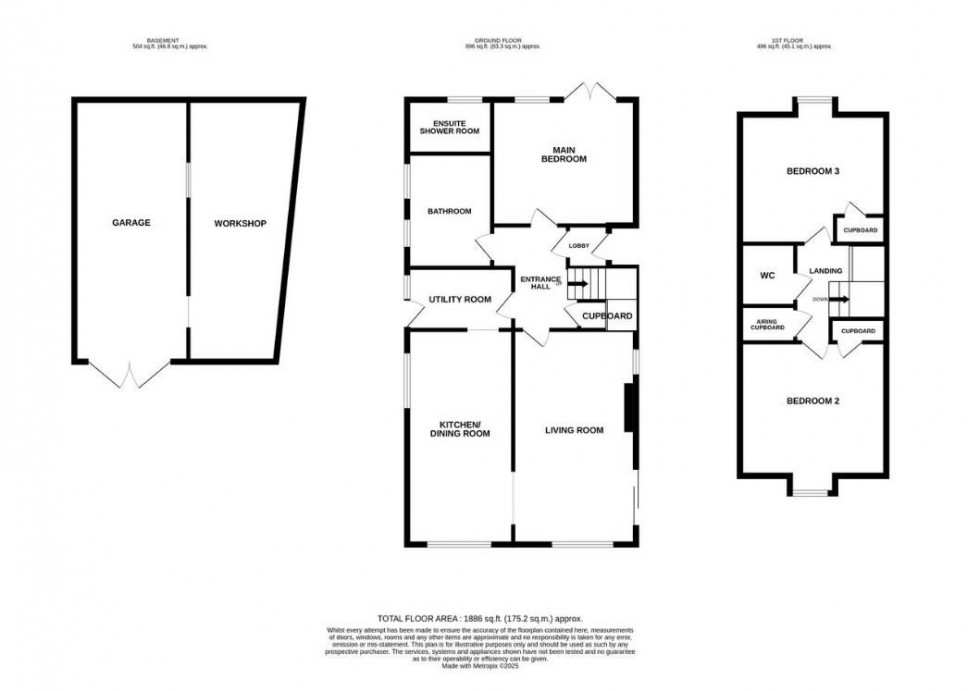 Floorplan for St. Helens Down, Hastings