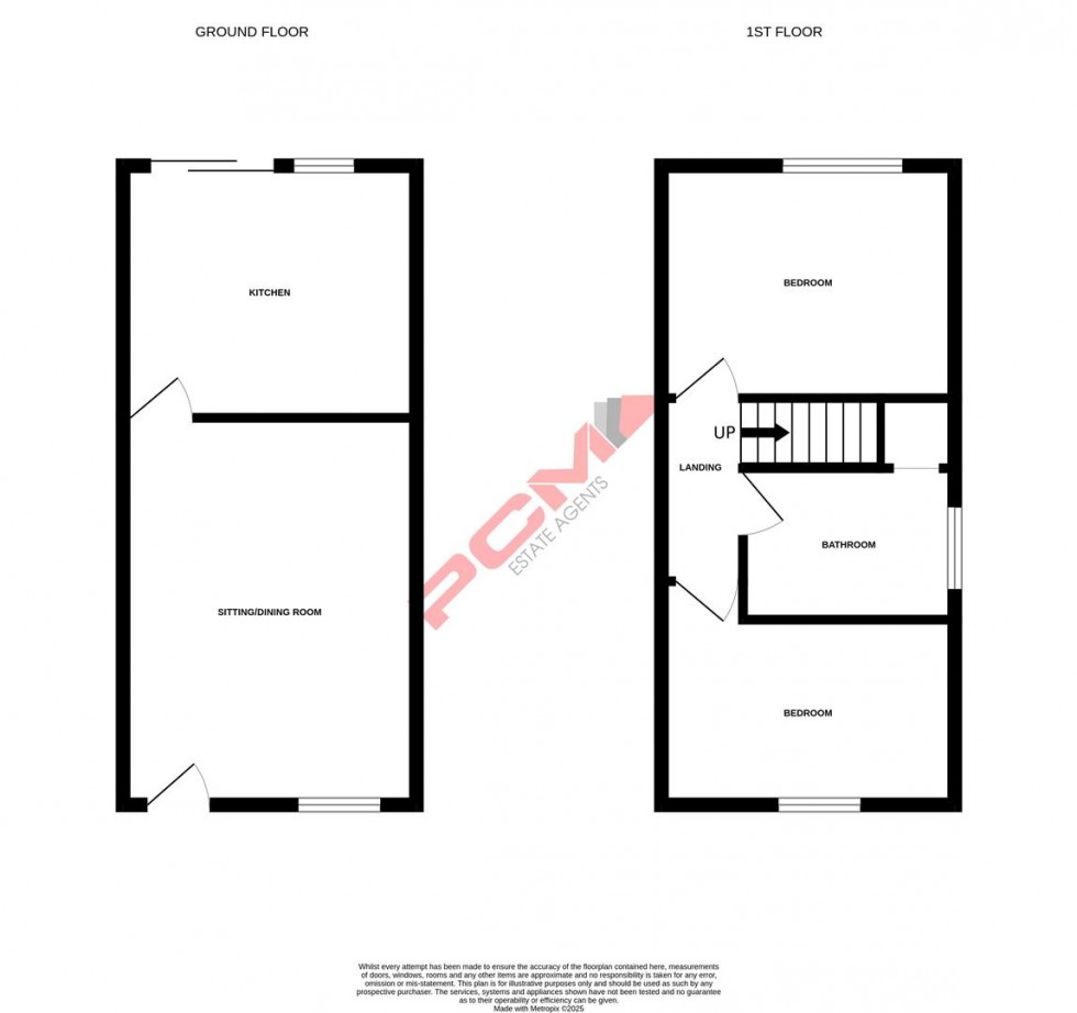 Floorplan for Fairfield Road, St. Leonards-On-Sea