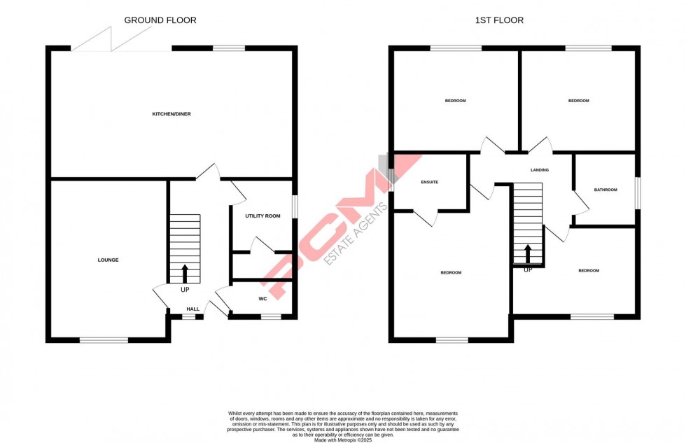 Floorplan for Branksome Road, St. Leonards-On-Sea