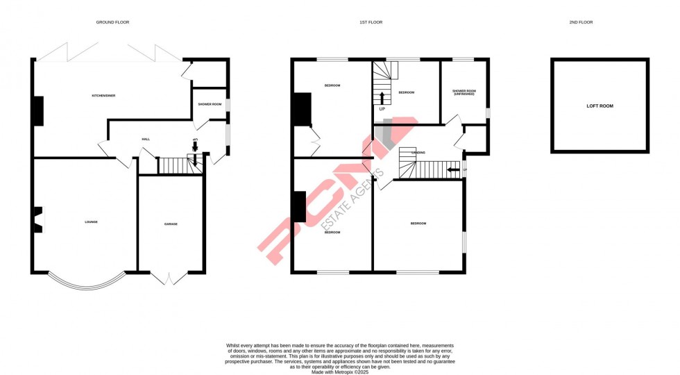 Floorplan for Lower Park Road, Hastings