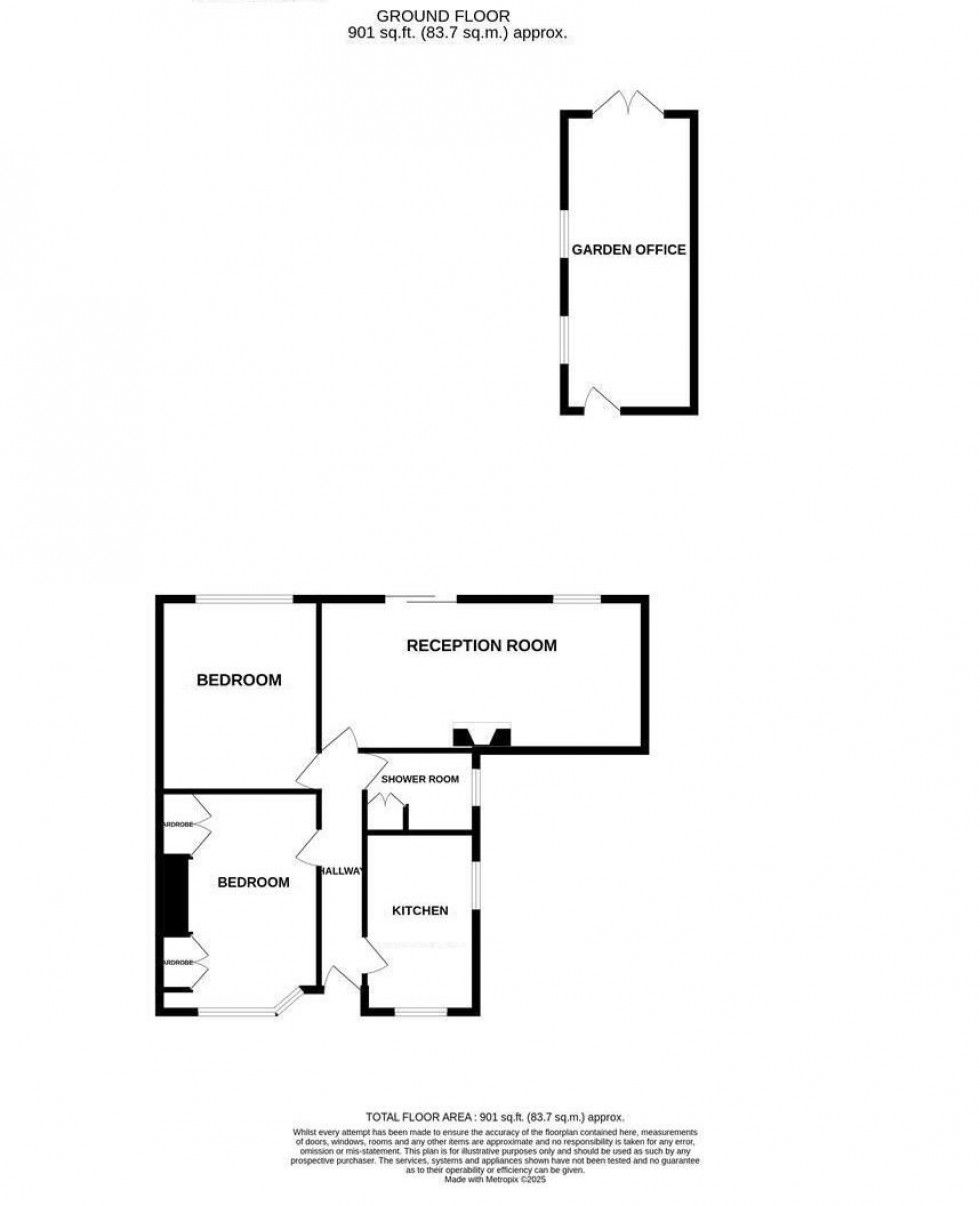 Floorplan for Conqueror Road, St. Leonards-On-Sea