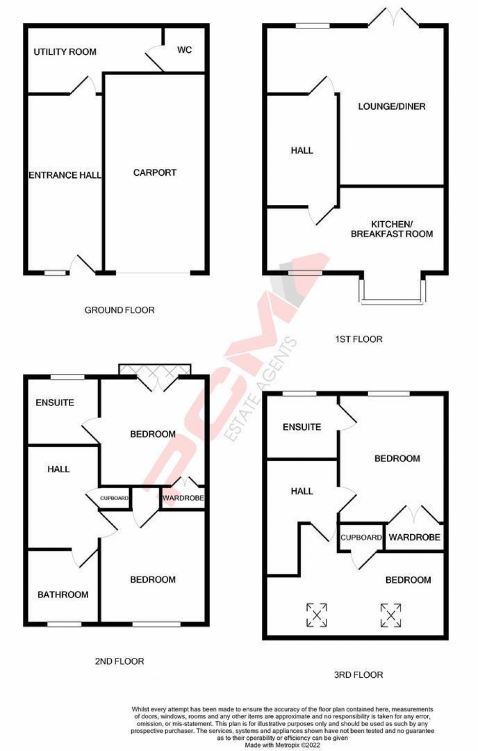 Floorplan for Channel View, Lancaster Road, St. Leonards-On-Sea