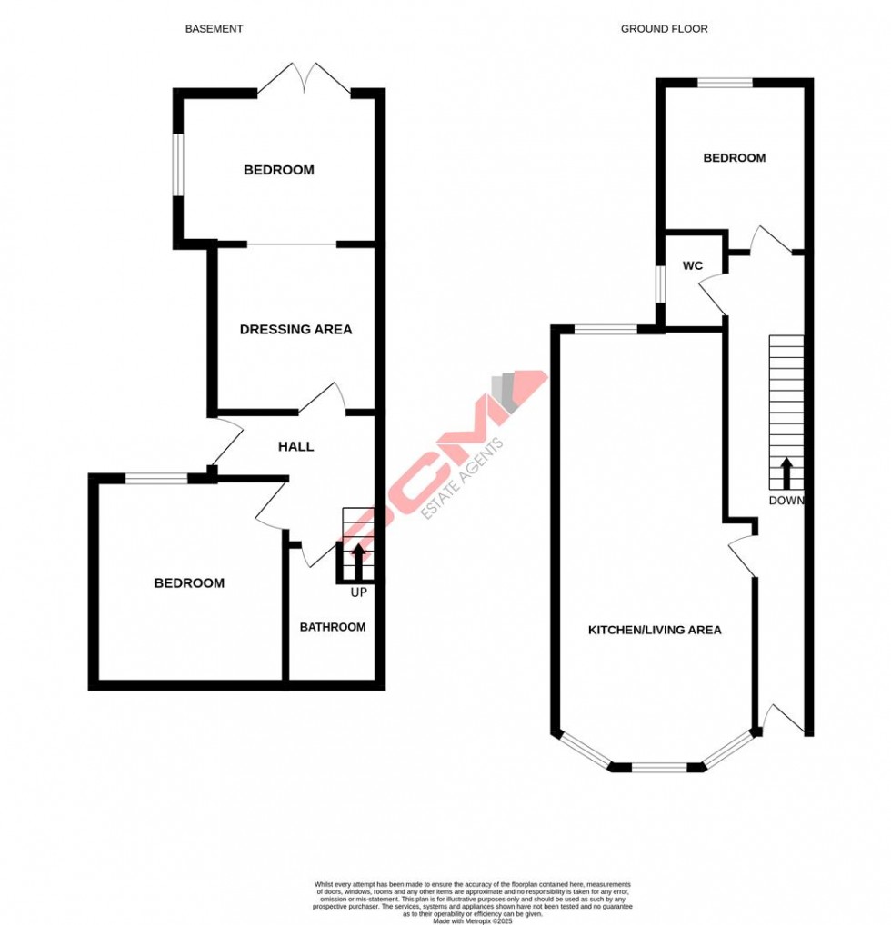 Floorplan for Alexandra Road, St. Leonards-On-Sea