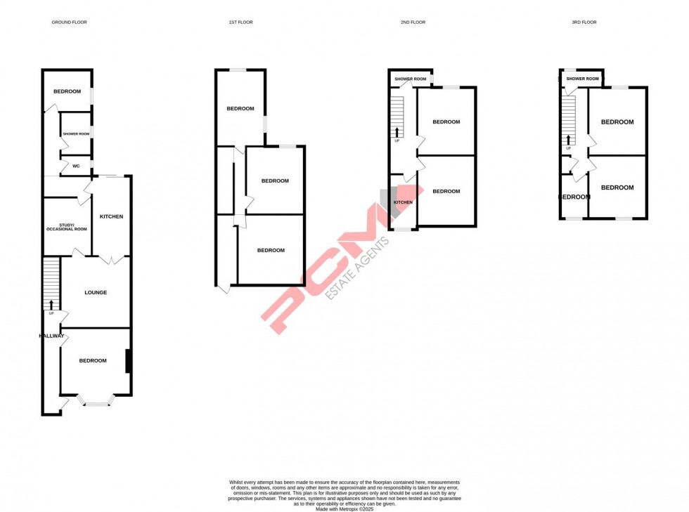Floorplan for Cambridge Gardens, Hastings