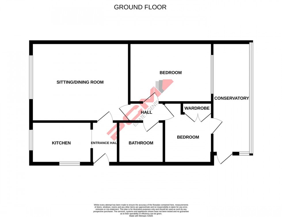 Floorplan for Arbourvale, St. Leonards-On-Sea