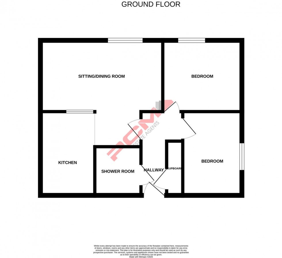 Floorplan for Holmesdale Gardens, Hastings