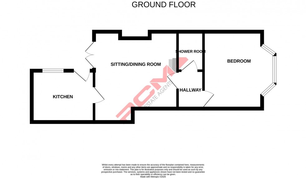 Floorplan for Mount Pleasant Road, Hastings