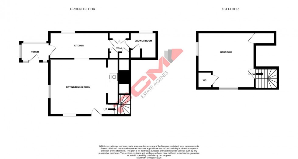 Floorplan for Pottery Lane, Brede,