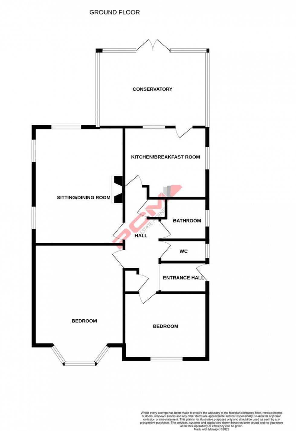 Floorplan for Park Way, Hastings