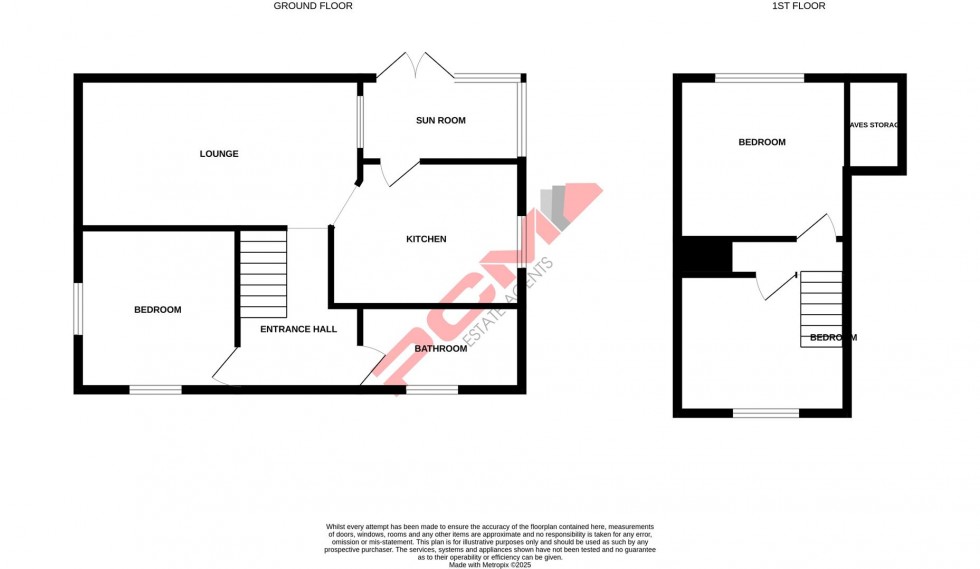 Floorplan for Lords Lane, Hastings