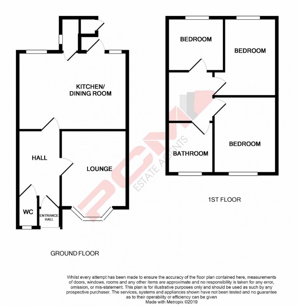 Floorplan for Adelaide Road, St. Leonards-on-sea