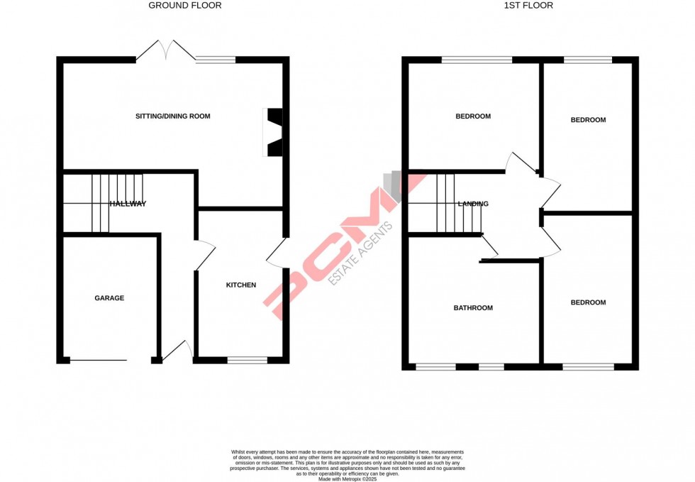 Floorplan for Reedswood Road, St. Leonards-On-Sea