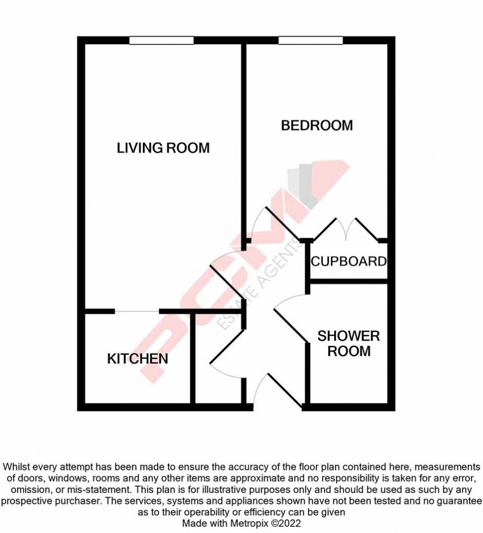 Floorplan for St Helens Crescent, Hastings