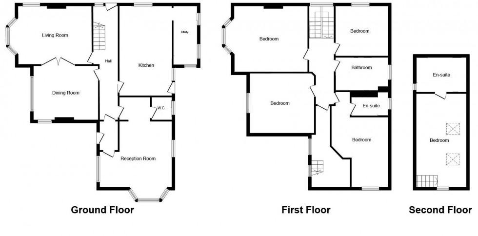 Floorplan for St. Helens Road, Hastings