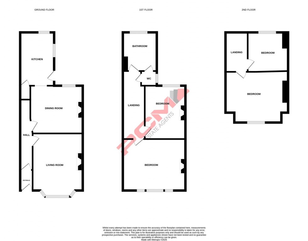 Floorplan for Mount Pleasant Crescent, Hastings